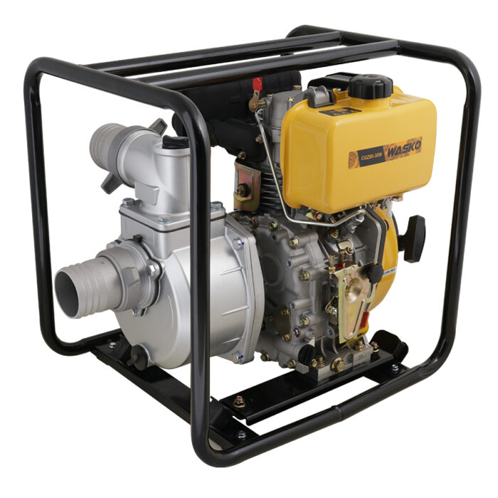 BOMBA DIESEL 3" 5.5HP WASKO ARR MANUAL - Imagen 1