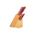 Taco Cuchillos 6 pzas. Polywood Cerezo