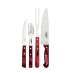 Juego p/ asado 14 pzas. Churrasco Cerezo