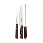 Juego p/ asado 3 pzas. Tradicional Blister