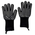 Juego guantes para asado Churrasco Black x Par.