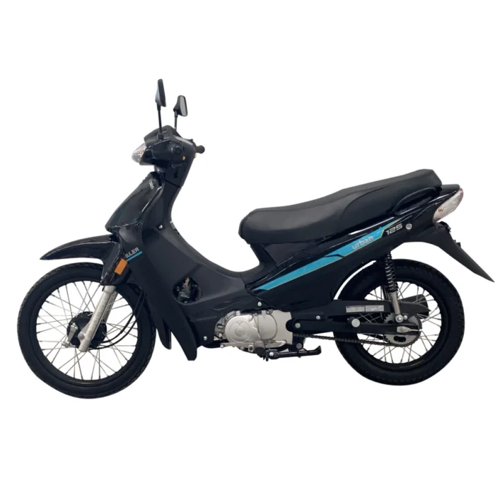 Motoneta Buler Urban 125 cc c/ Rayos Negro (VX125-B) - Imagen 1