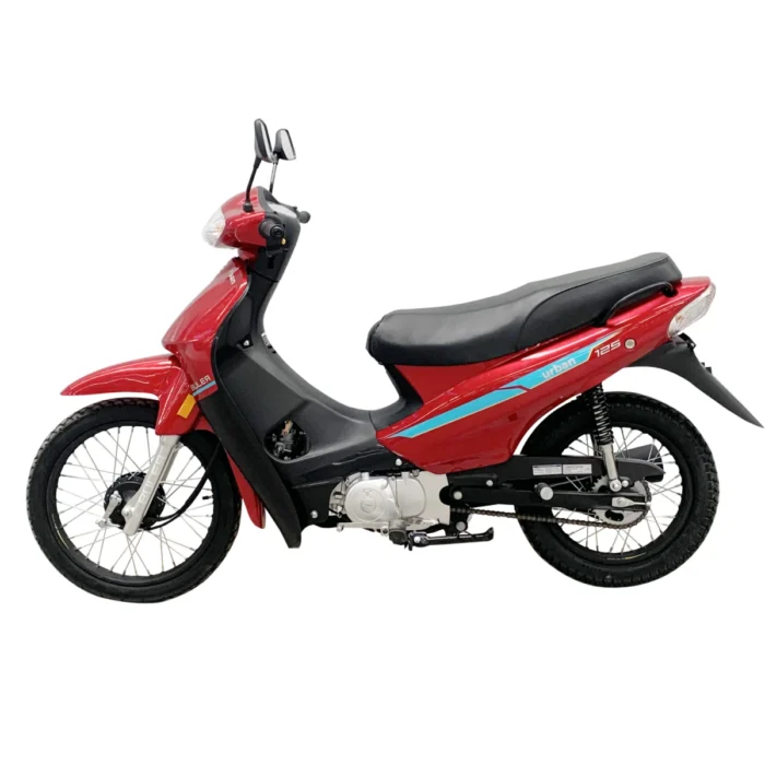 Motoneta Buler Urban 125 cc c/ Rayos Rojo (VX125-B) - Imagen 1