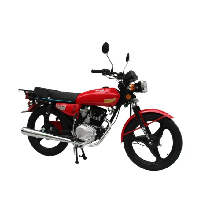 Motocicleta Buler Cobra 150 cc c/ Aleación Rojo (VX150-2) - Imagen 1