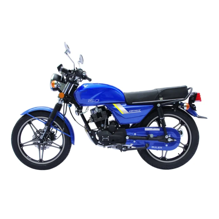 Motocicleta Buler Carrera 150 cc - Aleación Azul (VX150-3) versión FULL - Imagen 1