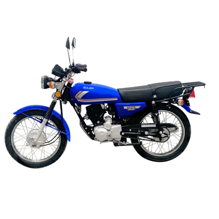 Motocicleta Buler Work 125 cc c/ Rayos Azul (VX125-2C) - Imagen 1