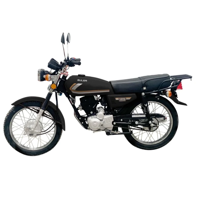 Motocicleta Buler Work 125 cc c/ Rayos Negro (VX125-2C) - Imagen 1
