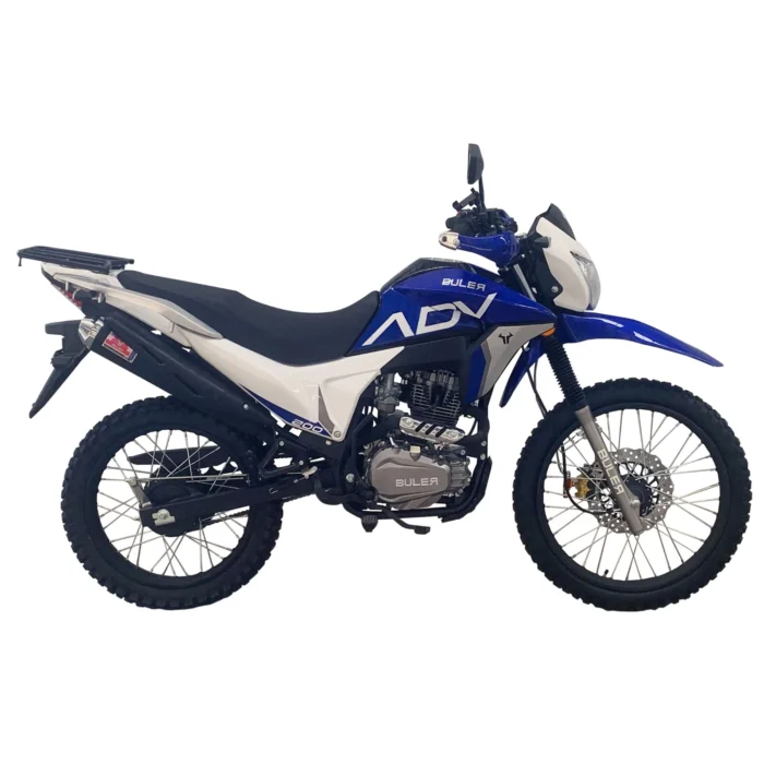 Motocicleta Buler Trail ADV 200 cc c/ Rayos Azul - Imagen 1