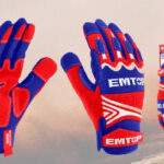 Guantes para mecánica palma microfibra XL Emtop xPar