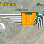 Juego Llave Allen 9pzs. (1.5-10mm} Jadever Blister