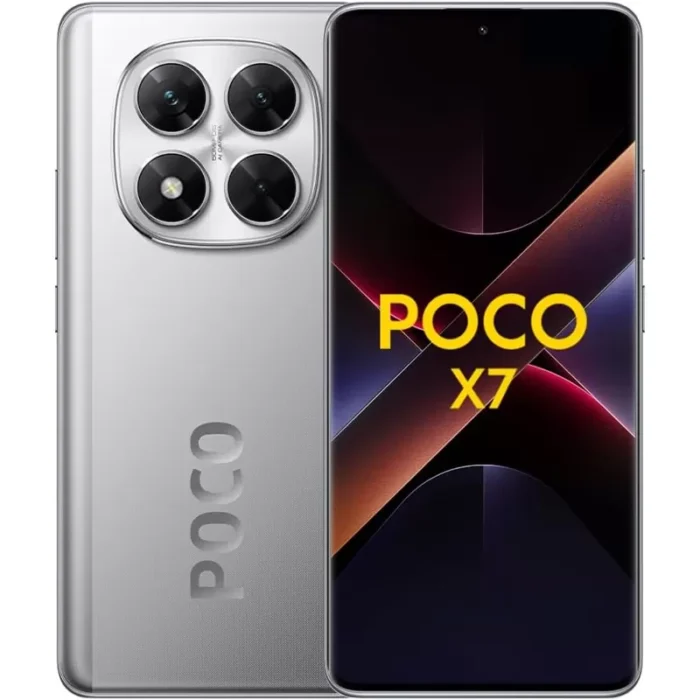 CEL XIAOMI POCO X7 5G 6.67" DS 12/512GB SILVER 45W S/CAJA - Imagen 1