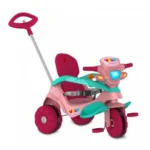 Triciclo Velobaby Paseo y Pedal (Rosa)