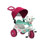 Tr. Velobaby Gatinha C/Capota Passeio y Pedal (Rosa)