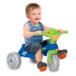 Triciclo Mototico Paseo y Pedal (Azul)