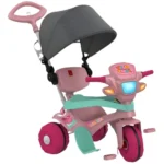 Triciclo Velotrol Paseo y Pedal Rosa