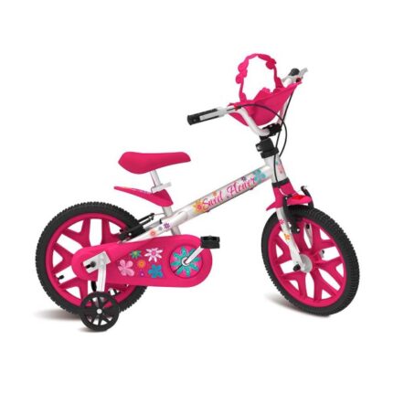 Bicicleta Aro 16" Sweet Flower - Pro