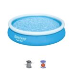 Piscina borde inflable 366x76cm 5.377Lt. con depurador. Bestway
