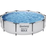 Piscina redonda con est. metalica 4.678Lt. Steel PRO MAX. Bestway