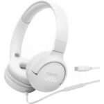 AURICULAR JBL TUNE 520C USB-C WHITE