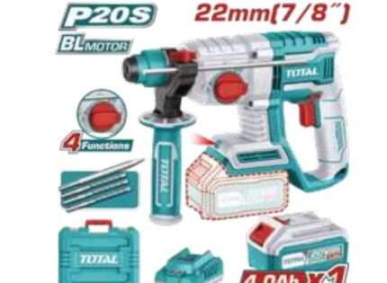 ROTOMARTILLO A BATERIA 20V 22MM - BAT/CAR