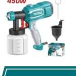 PISTOLA DE PULVERIZACION PARA PINTURA 450W