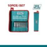 MECHAS Y CINCELES SDS PLUS (10 PZS)