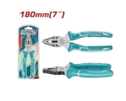 PINZA COMBINADA 180MM (MANGO PROFESIONAL) -TOTAL