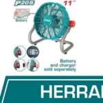 VENTILADOR 220V / A BATERIA 20V