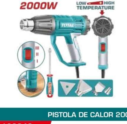 PISTOLA DE CALOR 2000W