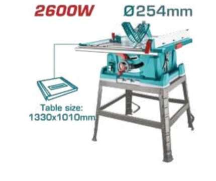 SIERRA DE BANCO 2600W 254MM
