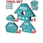 SOPORTES MAGNETICOS PARA SOLDADURA (7 PZS)
