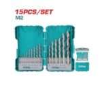 MECHAS HSS M2 1-12MM (15 PZS) (P/ TALADRO EN METAL)