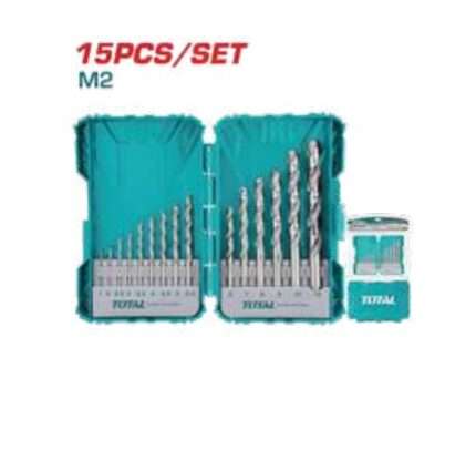 MECHAS HSS M2 1-12MM (15 PZS) (P/ TALADRO EN METAL)