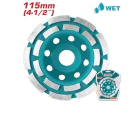 DISCO DE DESBASTE DE DIAMANTE 115MM MOD.B (1 PZ)