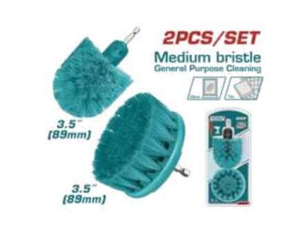 CEPILLOS DE CERDAS MEDIANAS MOD.B (VASTAGO 1/4) (2 PZS)