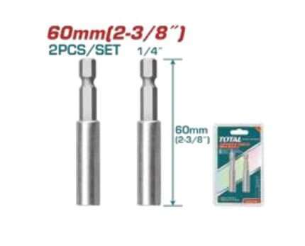 EXTENSION PORTAPUNTAS DESTORNILLADOR 60MM (2 PZS)