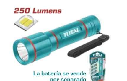 LINTERNA DE BOLSILLO A PILAS 250LM