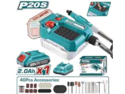 RECTIFICADORA 20V 3MM (MINI TORNO) - BAT/CAR