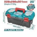 CAJA DE HERRAMIENTAS PLASTICA DE 51X30X26CM