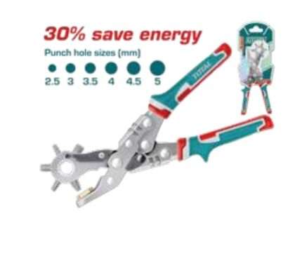 PERFORADORA DE AGUJEROS DE CUERO 2.5-5.0MM