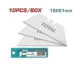 HOJAS P/ CUTTER TRAPEZOIDAL 19MM (10 PZS)