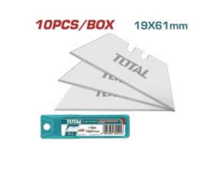 HOJAS P/ CUTTER TRAPEZOIDAL 19MM (10 PZS)