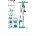 BOMBA DE AIRE MANUAL (INFLADOR) 140PSI 38X500MM