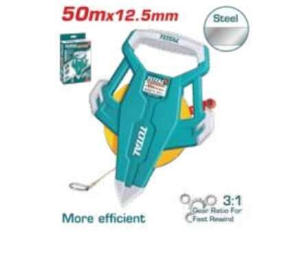 CINTA METRICA DE ACERO 50MX12.5MM