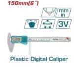 CALIBRADOR DIGITAL DE PLASTICO 150MM