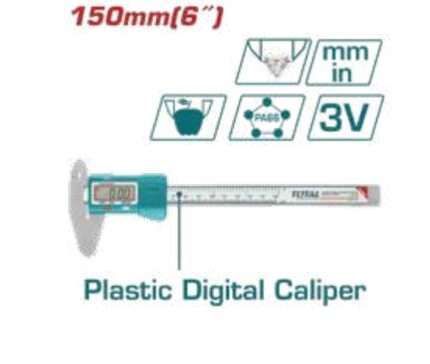 CALIBRADOR DIGITAL DE PLASTICO 150MM