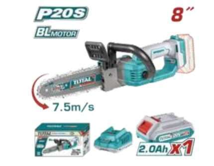 MOTOSIERRA A BATERIA 20V20CM (8 PULG) - BAT/CAR