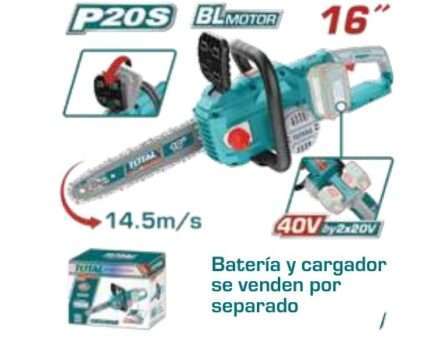 MOTOSIERRA A BATERIA 20+20V(40CM)