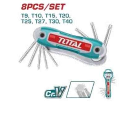 LLAVE TORX PLEGABLE T9-T40