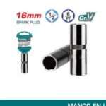 LLAVE TUBO DE BUJIA DE 1/2 DE 16 MM
